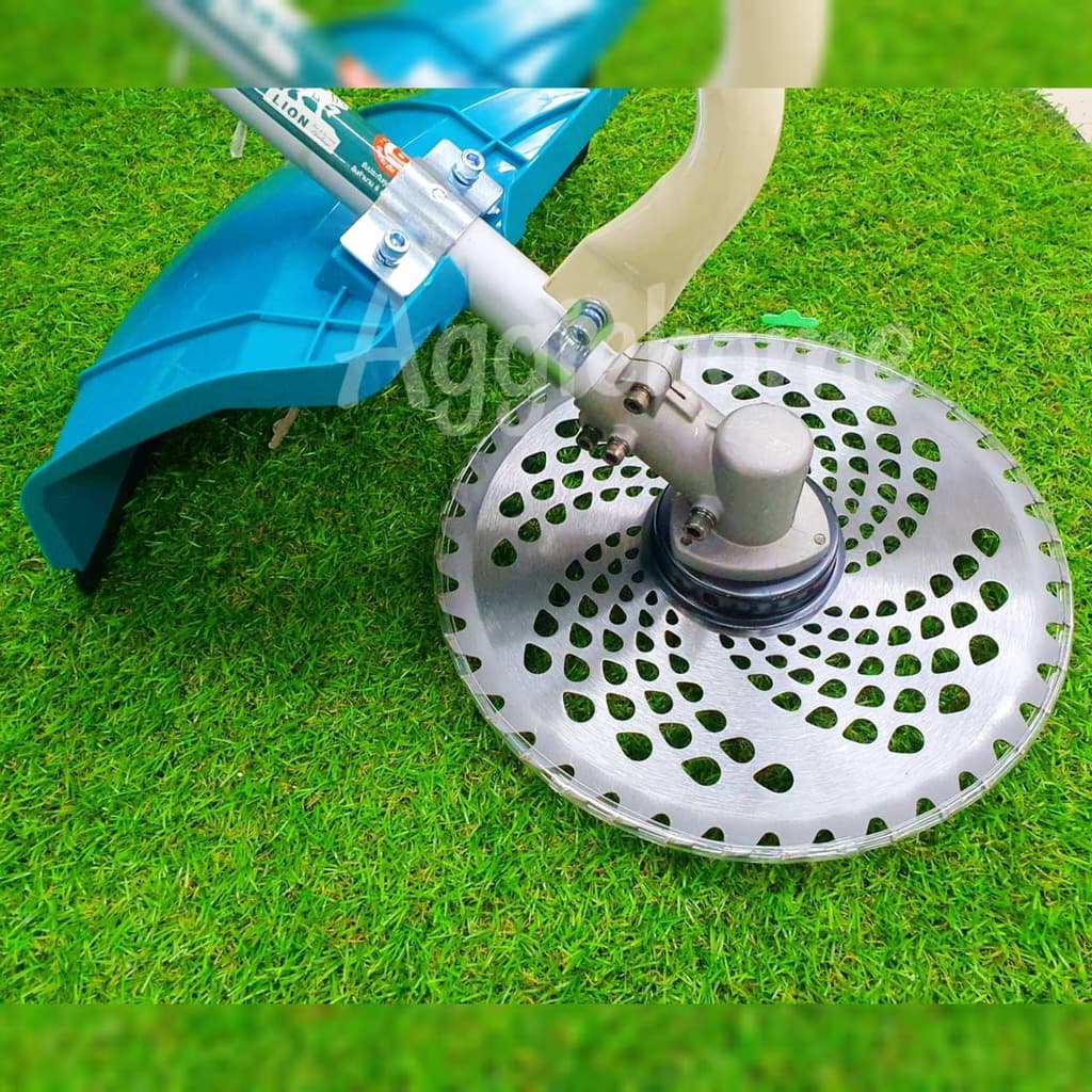KANTO รถเข็นตัดหญ้า 2 จังหวะ รุ่น KT-LION-MOWER เครื่องยนต์ (49.4 cc | 4 HP | 2.9 กิโลวัตต์ | 7000 RPM) เครื่องตัดหญ้า https://wayoza.com