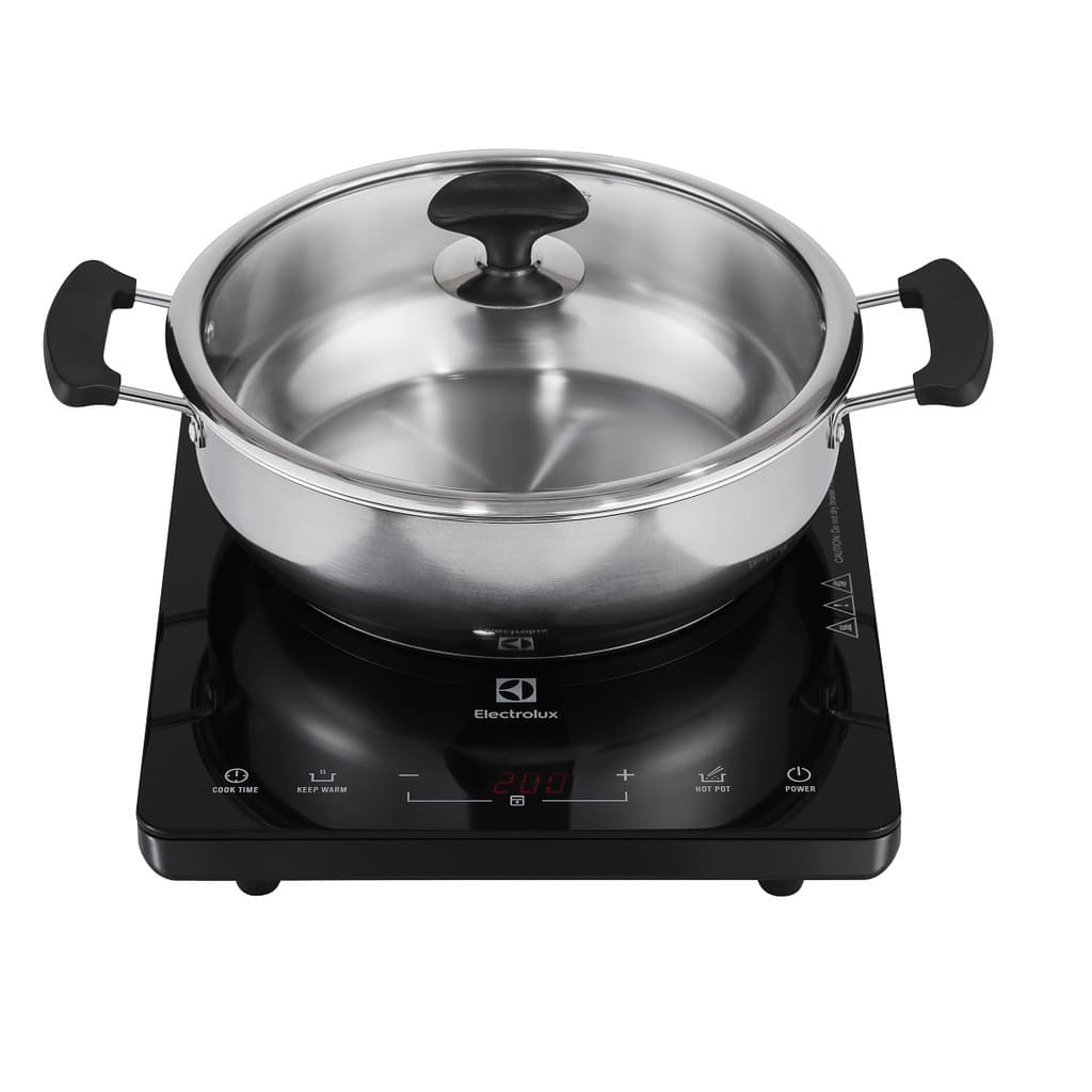 Electrolux รุ่น ETD29PKR เตาแม่เหล็กไฟฟ้า 2000 วัตต์ พร้อมหม้อสเตนเลส https://wayoza.com