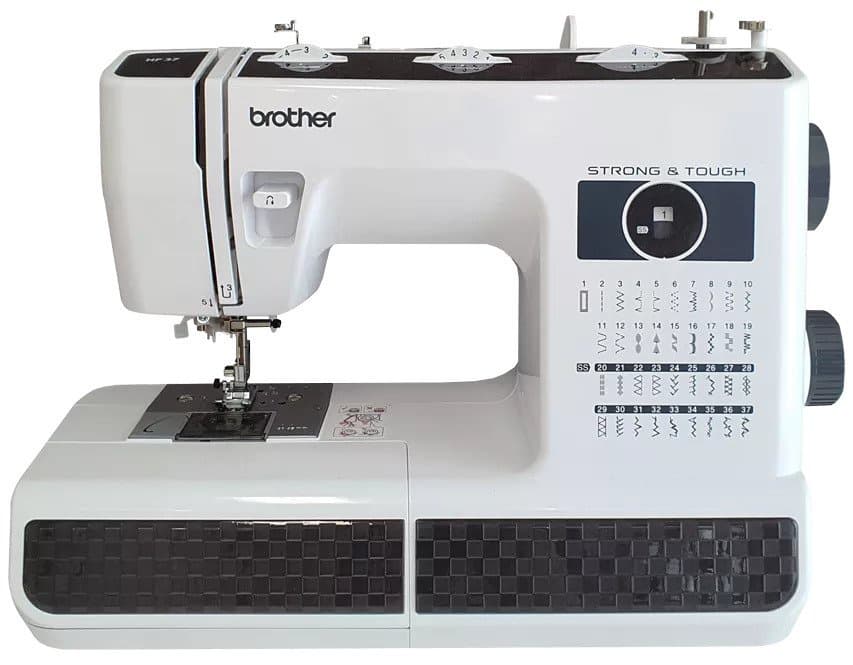 Brother HF37 Sewing Machine จักรเย็บผ้าไฟฟ้า HEAVY DUTY เย็บผ้าหนา ผ้ายืด ผ้ายีนส์ งานหนักได้ https://wayoza.com