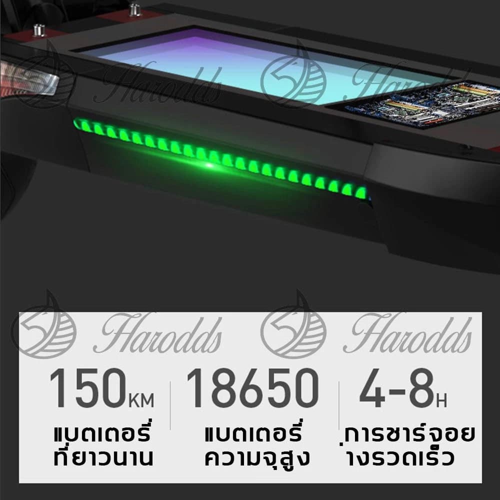 SEALUP Q13 พ่อแม่ลูกรถไฟฟ้า สกู๊ตเตอร์ไฟฟ้าออฟโรด สกูตเตอร์ไฟฟ้า คันใหญ่พับได้ กับลูกๆจักรยานไฟฟ้า กันน้ำ https://wayoza.com