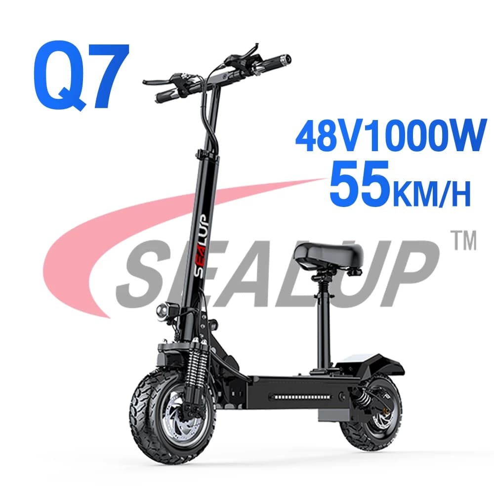 SEALUP Q7 48V1000W รถไฟฟ้า สกู๊ตเตอร์ไฟฟ้า รุ่นออฟโรด สกูตเตอร์ไฟฟ้าผู้ใหญ่พับได้ กันน้ำ https://wayoza.com