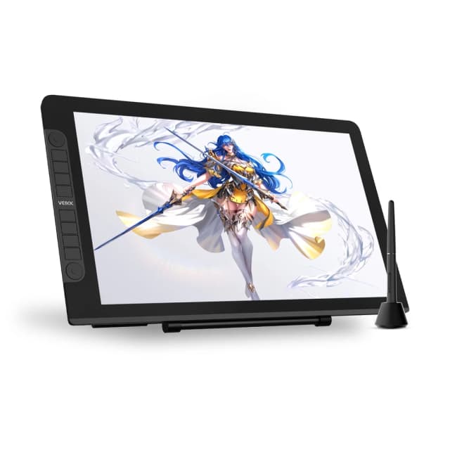 VEIKK Studio VK2200 Pro ปากกามอนิเตอร์กราฟฟิค Ips 8192 21.5 นิ้ว ปรับได้ สําหรับวาดภาพ แท็บเล็ต