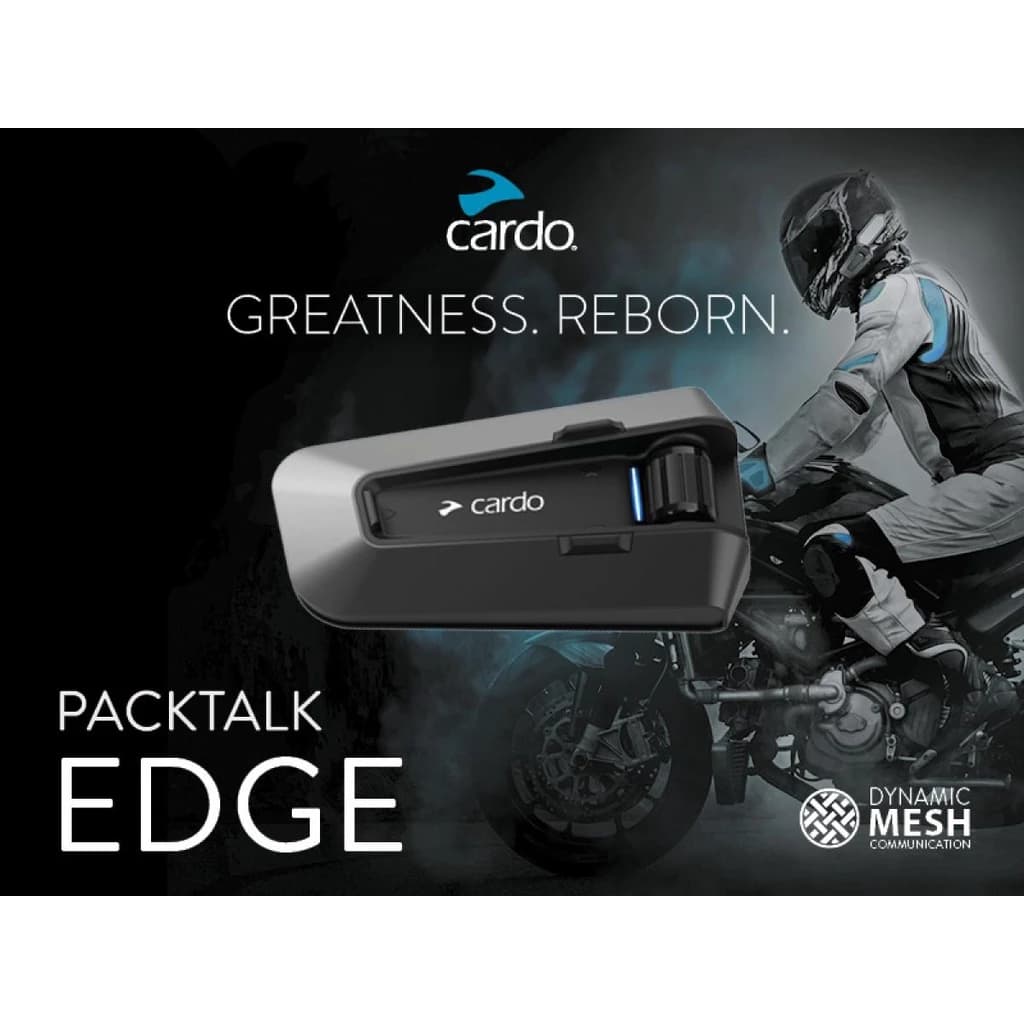 cardo PACKTALK EDGE หูฟังบลูทูธติดหมวกกันน็อค https://wayoza.com