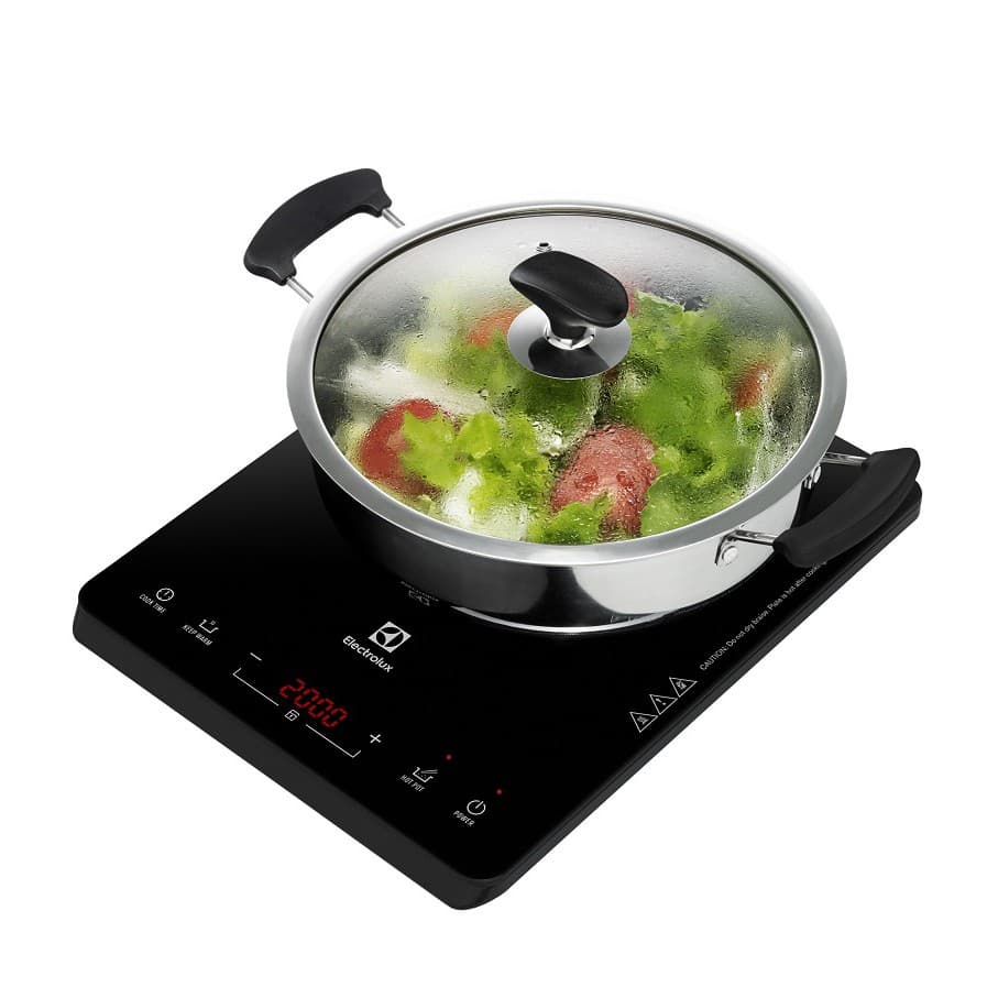 Electrolux รุ่น ETD29PKR เตาแม่เหล็กไฟฟ้า 2000 วัตต์ พร้อมหม้อสเตนเลส https://wayoza.com
