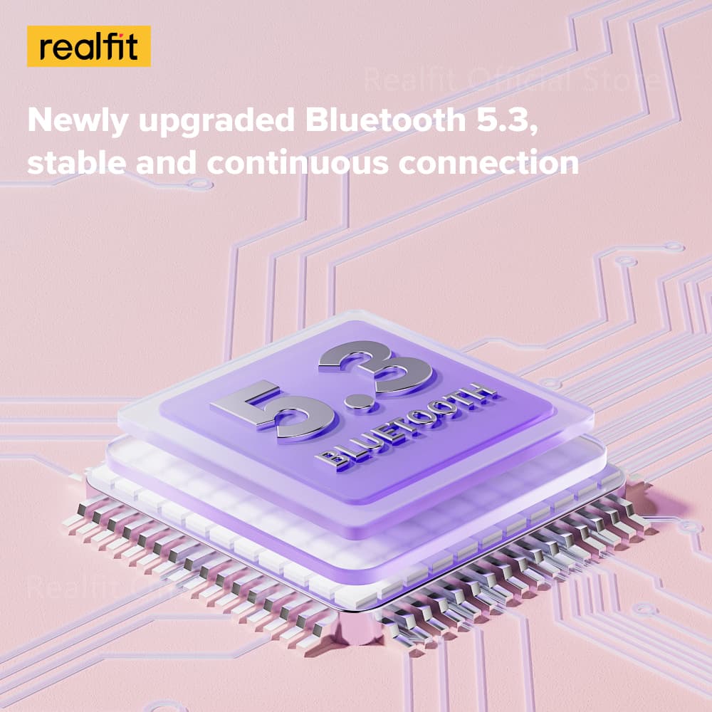 Realfit F1 หูฟังบลูทูธ ไร้สาย พร้อมไมโครโฟน ขนาดเล็ก Bluetooth 5.3 https://wayoza.com