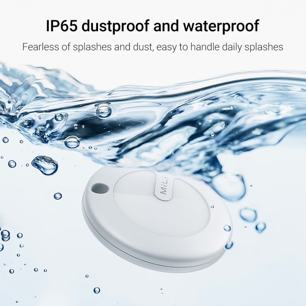 MiLi MiTag Apple รองรับเครือข่าย iOS Find My GPS ติดตามของหาย ติดตามแฟน อุปกรณ์ติดตามสัตว์ ติดตามลูก Bluetooth Tracker https://wayoza.com