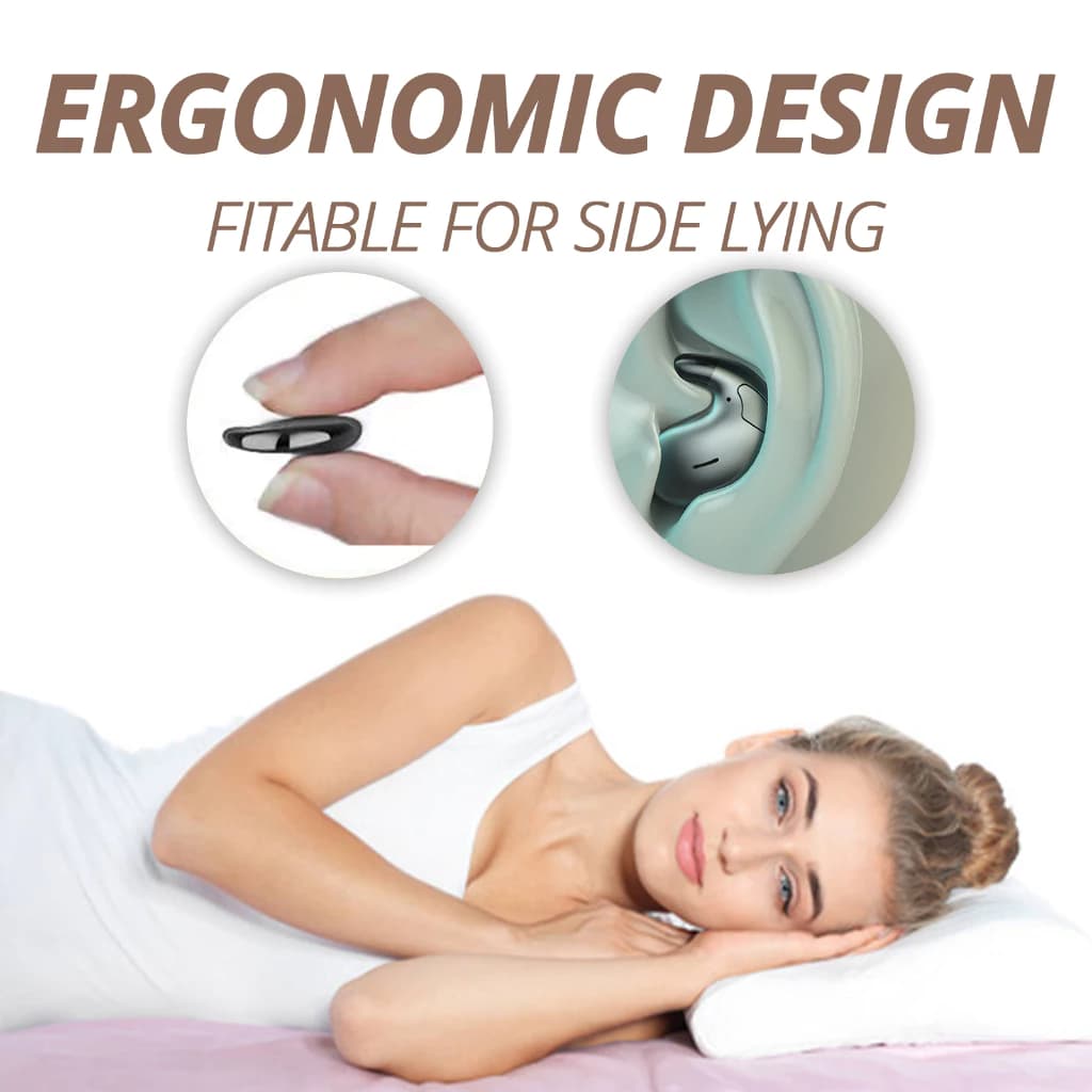 หูฟังใส่นอน หูฟังบลูทูธ MD528 TWS หูฟังไร้สาย Bluetooth 5.3 หูฟังกันน้ำจอแสดงผล LED ที่มองไม่เห็น ไร้สายชนิดใส่ในหูบางเฉียบ https://wayoza.com