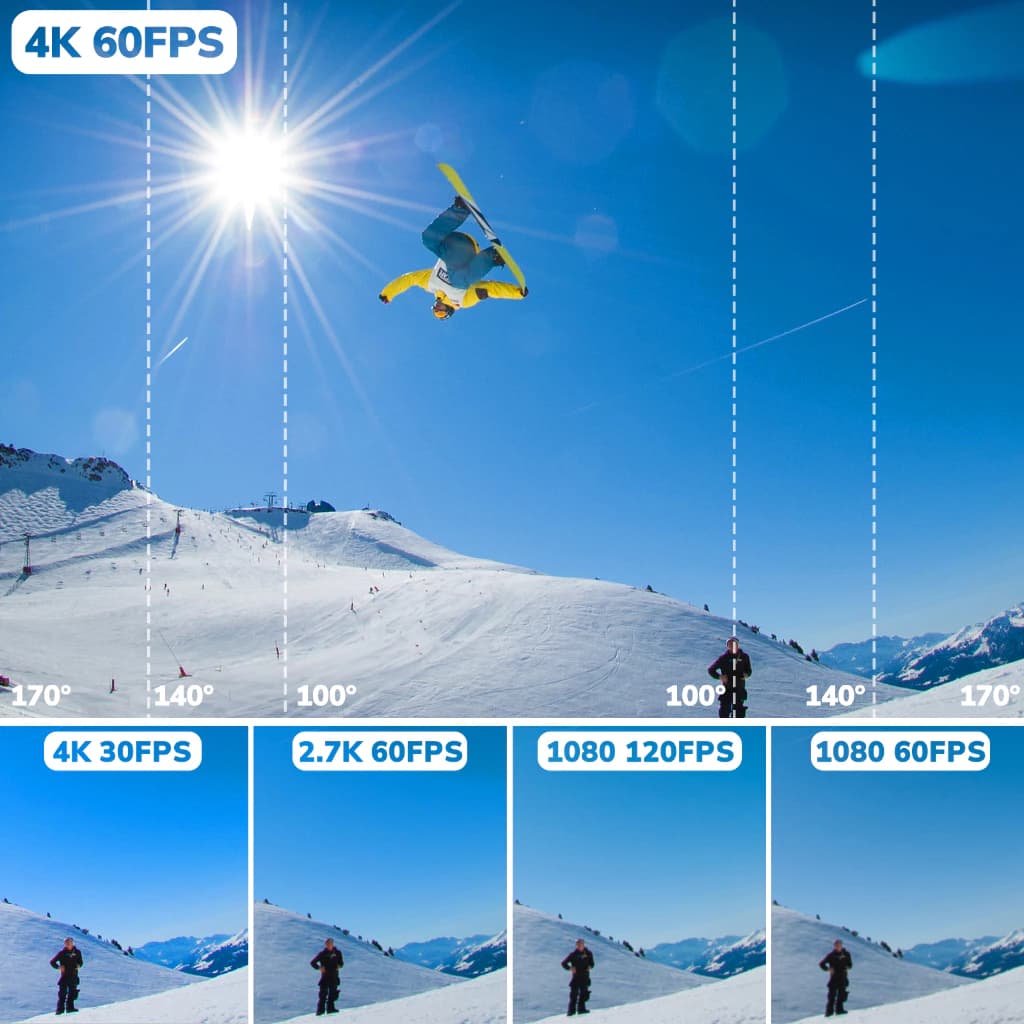 SJCAM SJ8 Pro Action Camera 4K 60fps กล้องแอคชั่น https://wayoza.com