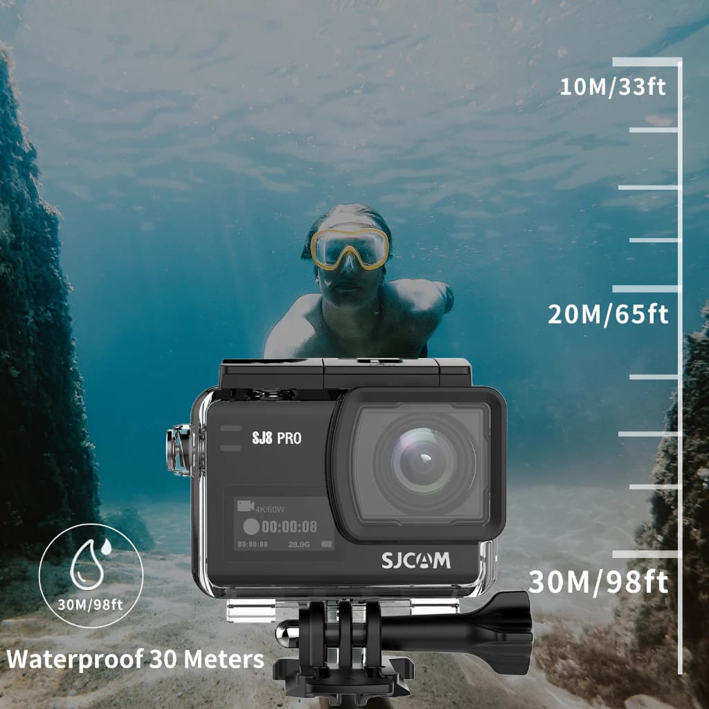SJCAM SJ8 Pro Action Camera 4K 60fps กล้องแอคชั่น https://wayoza.com