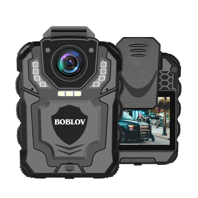 BOBLOV T5 Body Camera กล้องติดตัว แบตเตอรี่ 1800mAh บันทึกต่อเนื่อง 13 ชั่วโมง 1296P / 30FPS