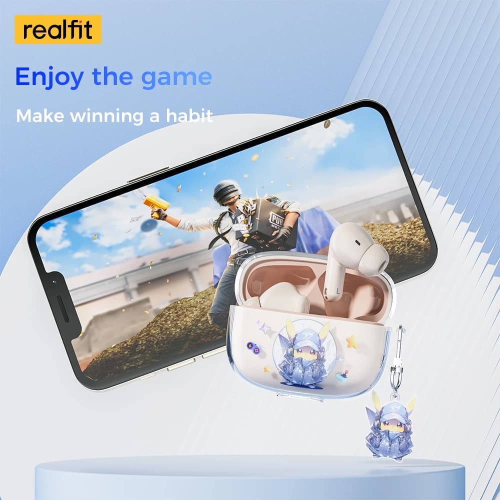 realfit F3 ANC Bluetooth 5.4 หูฟังบลูทูธ -38dB ตัดเสียงรบกวน พร้อมไมโครโฟน Bass หูฟัง คุณภาพเสียงดี https://wayoza.com
