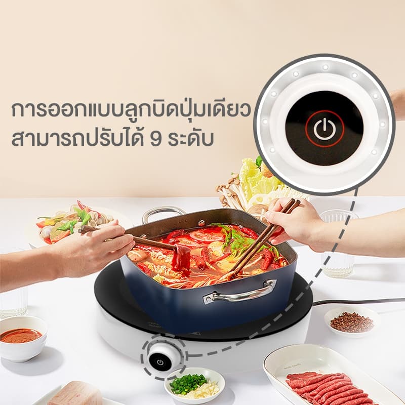 Simplus รุ่น DCLU001 เตาแม่เหล็กไฟฟ้า 1700 วัตต์ https://wayoza.com