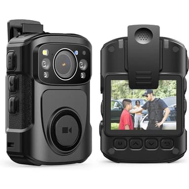 BOBLOV B4K5 Body Camera กล้องติดตัว แบตเตอรี่ 4200mAh บันทึกต่อเนื่อง 11 ชั่วโมง 4K