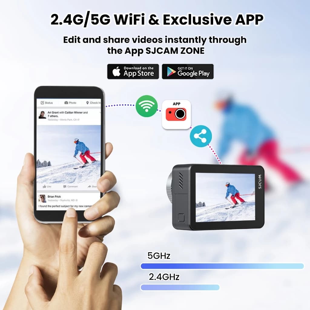 SJCAM SJ11 Active Dual Screen 4K 30FPS Action Camera ป้องกันการสั่นไหว Ultra HD รองรับการสตรีมสด GYRO 6 แกน WiFi ปรับได้ มุมกว้าง 154 องศา กล้องวิดีโอ Vlog สำหรับการดำน้ำ ท่องเทียว เดินป่า https://wayoza.com