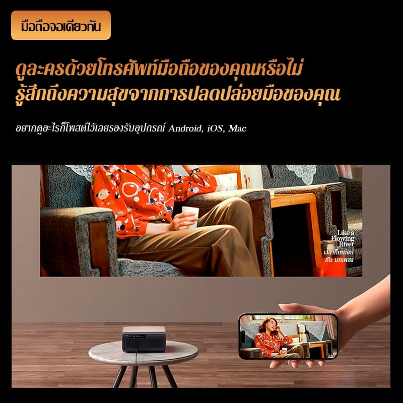 KONKA H31 โปรเจคเตอร์ Android TV 4K เชื่อมต่อ wifi bluetooth projector โปรเจคเตอร์ดูหนัง ต่อกับโทรศัพท์ 1200 ANSI 2+32G โฟกัสอัตโนมัติ https://wayoza.com
