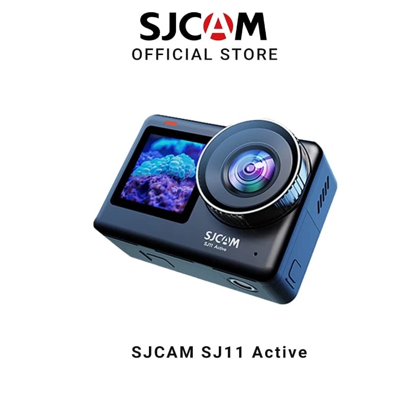 SJCAM SJ11 Active Dual Screen 4K 30FPS Action Camera ป้องกันการสั่นไหว Ultra HD รองรับการสตรีมสด GYRO 6 แกน WiFi ปรับได้ มุมกว้าง 154 องศา กล้องวิดีโอ Vlog สำหรับการดำน้ำ ท่องเทียว เดินป่า https://wayoza.com