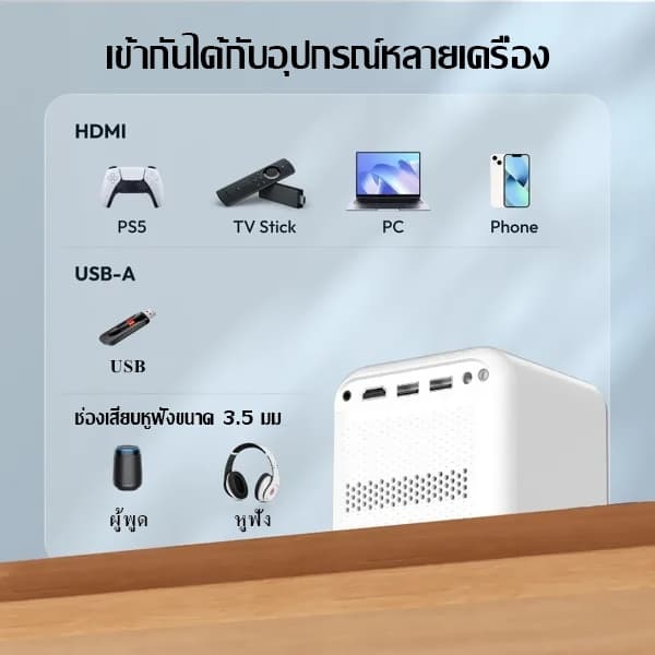 KONKA X10 โปรเจคเตอร์ Android TV 4K โฟกัสอัตโนมัติ มินิโปรเจคเตอร์ WiFi บลูทูธในตัว youtube แบบพกพาสมาร์ททีวีโปรเจคเตอร์สนับสนุน 4K Keystone Correction https://wayoza.com