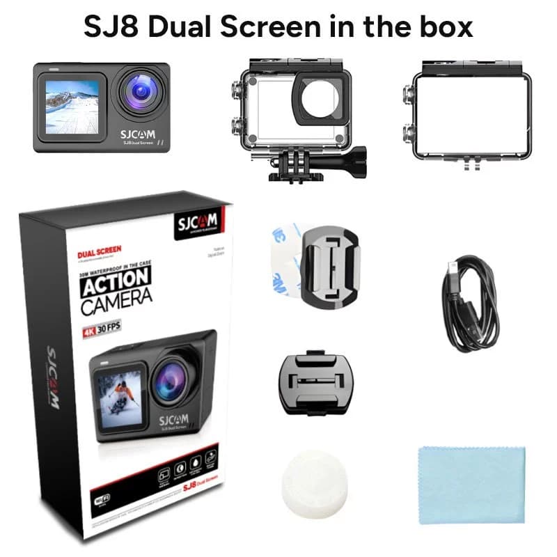 SJCAM SJ8 Pro Action Camera 4K 60fps กล้องแอคชั่น https://wayoza.com