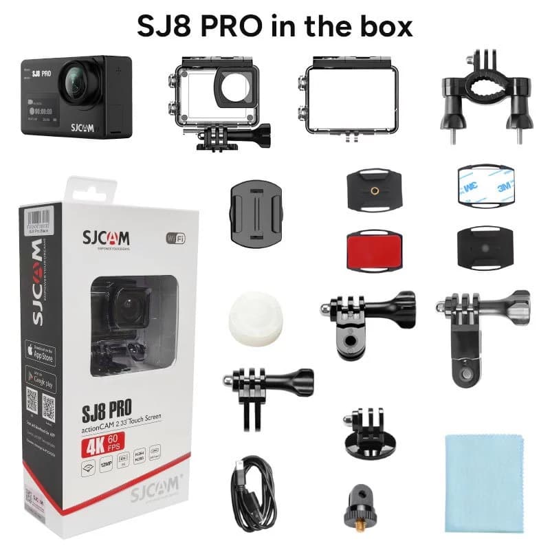 SJCAM SJ8 Pro Action Camera 4K 60fps กล้องแอคชั่น https://wayoza.com
