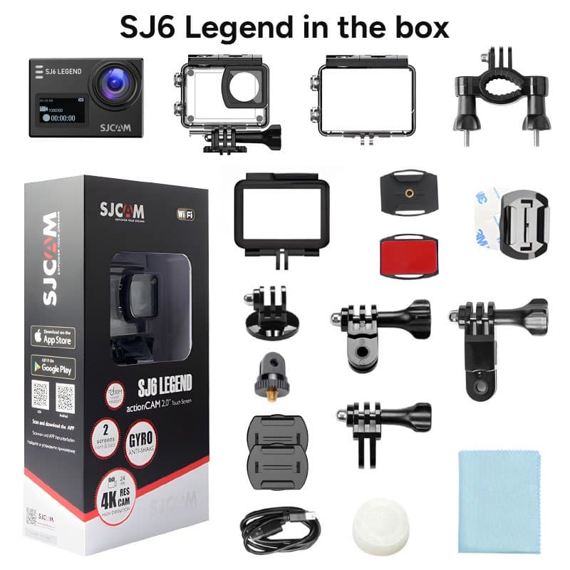 SJCAM SJ6Pro กล้องแอคชั่น 4K60fps 24MP ใช้งานต่อเนื่อง : 150 นาที https://wayoza.com
