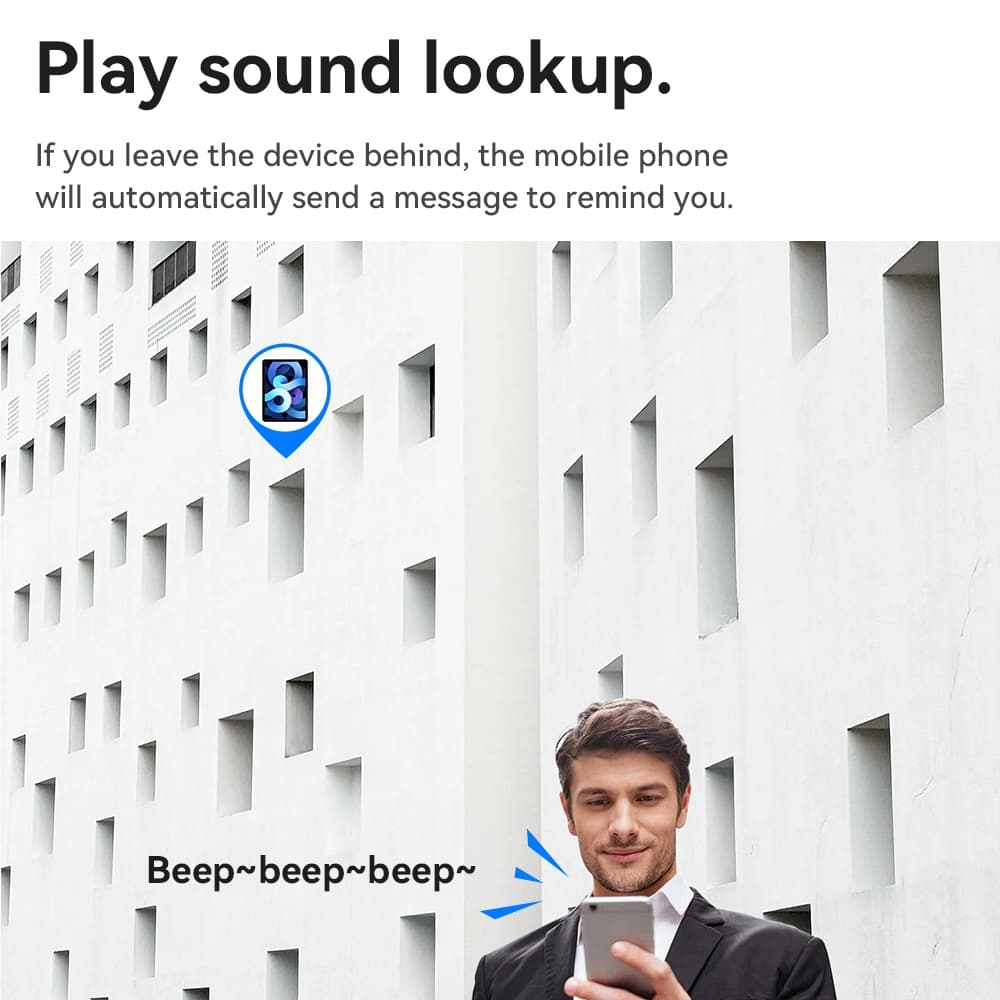 hoco รุ่น E91 อุปกรณ์ GPS ติดตาม Tag GPS ค้นหาการสนับสนุนรายการ รองรับเครือข่าย iOS Find My แบตเตอรี่ 9-12 เดือน https://wayoza.com