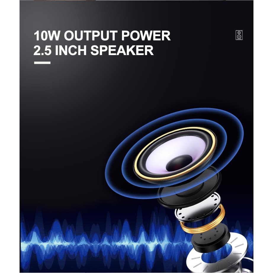 SHIDU S821 ไมค์ลำโพงพกพา ไมค์ลอย ลําโพงพกพา ลําโพงสอ พร้อม bluetooth ไมค์ช่วยสอน โทรโข่ง เตรียมจัดส่ง https://wayoza.com