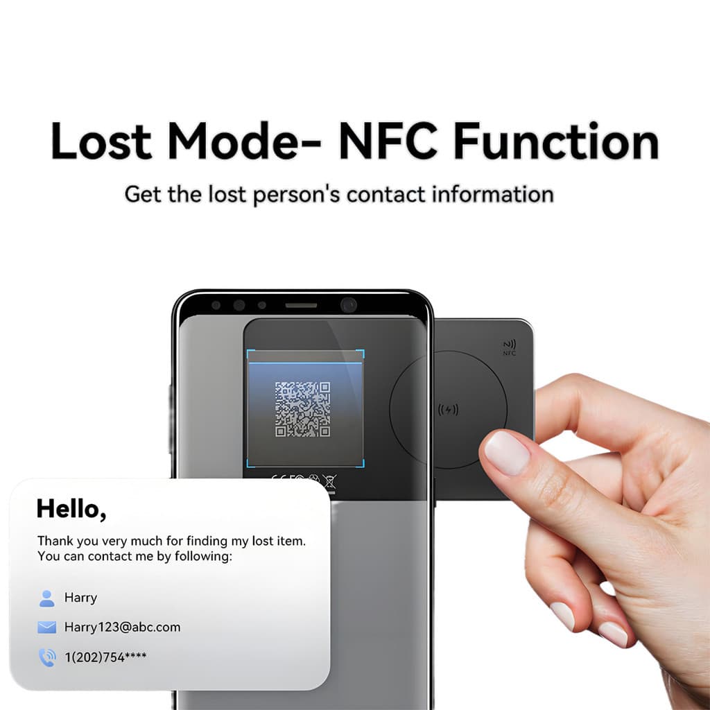 MiLi MiCard Pro Android รองรับเครือข่าย Google Find Hub (ศูนย์การค้นหาของ Google) ติดตามของหาย ติดตามแฟน อุปกรณ์ติดตามสัตว์ ติดตามลูก Bluetooth Tracker https://wayoza.com