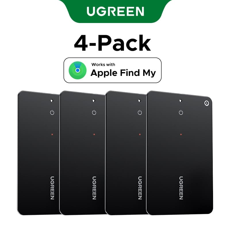 UGREEN GPS ติดตามของหาย สมาร์ท Tracker อุปกรณ์ติดตามขนาดเล็ก รองรับเครือข่าย iOS Find My Bluetooth Tracker https://wayoza.com
