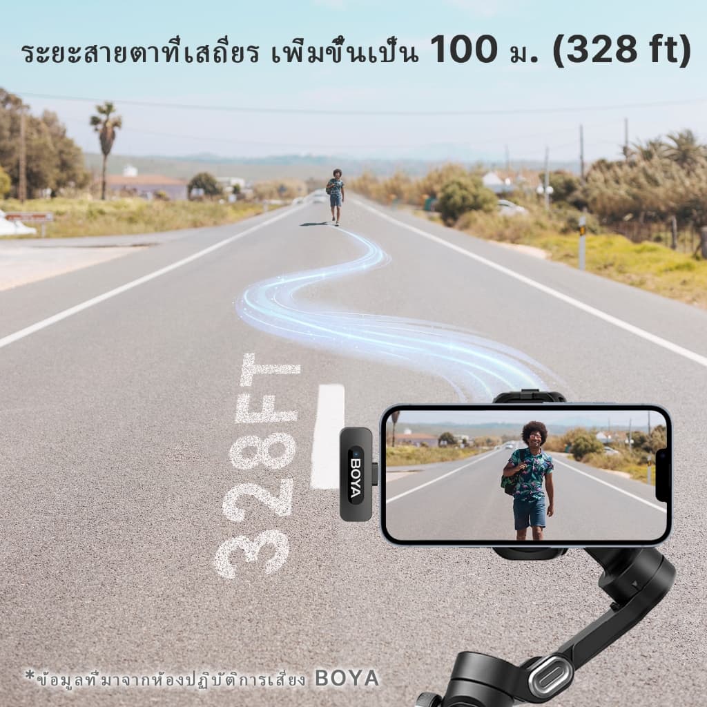 BOYA BY-V10/V20 ไมค์ไร้สาย ตัดเสียงรบกวน ไมค์ไลฟ์สด ไมค์อัดเสียง สำหรับ สมาร์ทโฟน https://wayoza.com
