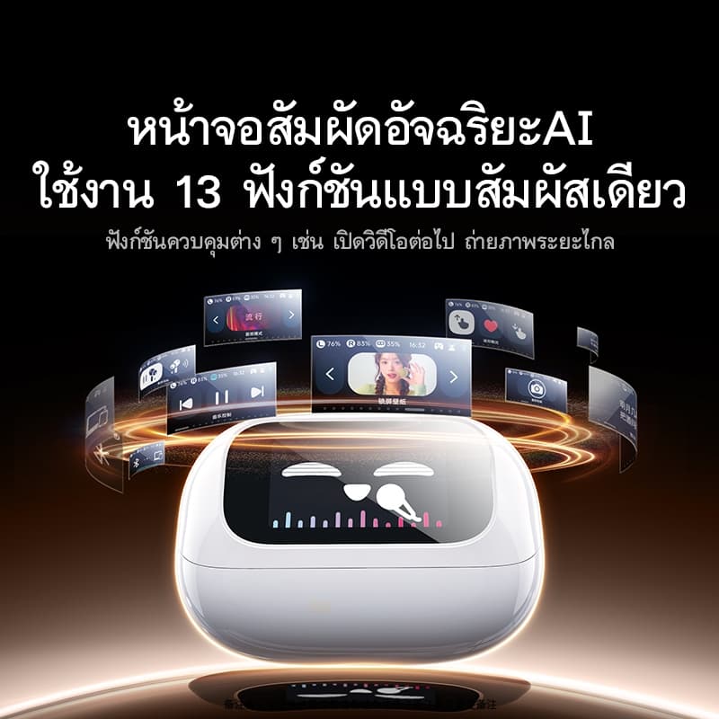 UGREEN Clipbuds Magic หูฟังบลูทูธคลิปหนีบ หน้าจอสัมผัสอัจฉริยะ Bluetooth 5.4 ความหน่วงต่ำ ใช้งานได้นาน 30 ชั่วโมง กันน้ำระดับ IPX5 https://wayoza.com