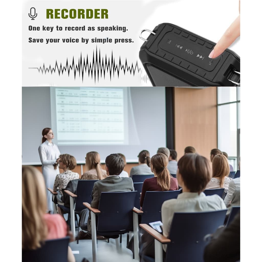 SHIDU M800 ไมค์ช่วยสอนUHF ไมค์ไร้สาย ไมค์ช่วยสอน ไมค์หูฟัง รองรับอุปกรณ์เสียง 3.5 มม ใช้ในการประชุม ไมค์สำหรับมัคคุเทศก์ https://wayoza.com