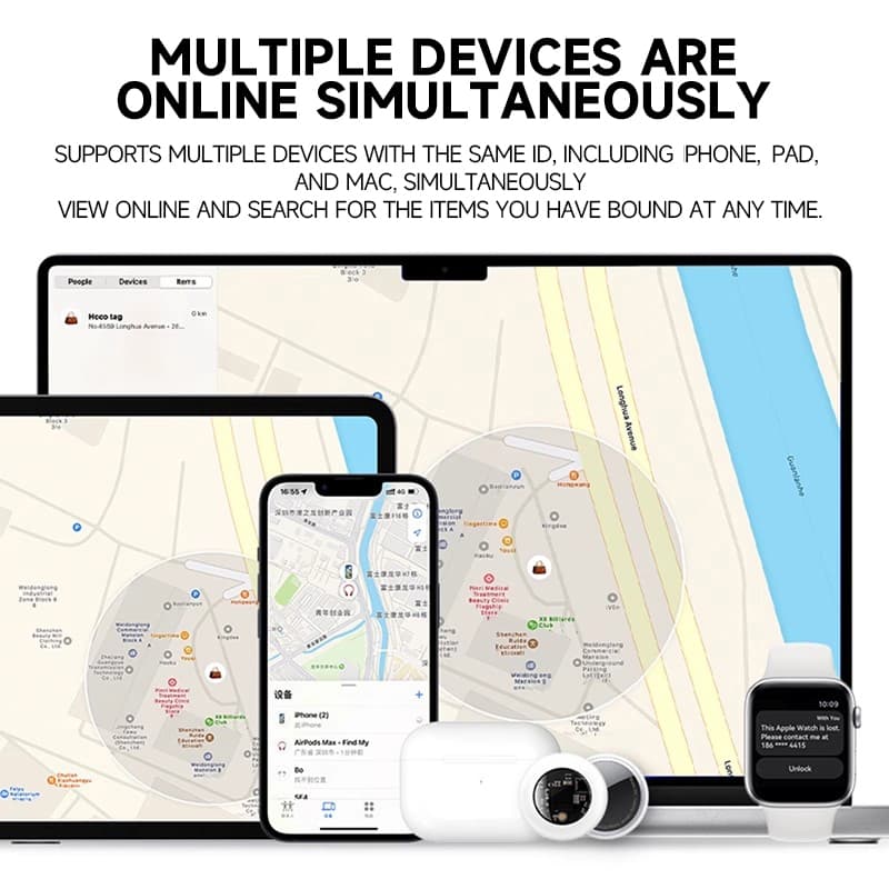 hoco รุ่น E91B เครื่องติดตามบลูทูธ GPS Tracker ค้นหากุญแจ และตําแหน่งสัตว์เลี้ยง สําหรับกุญแจ กระเป๋า(แบบแปะ) กันน้ํา รองรับเครือข่าย iOS Find My https://wayoza.com