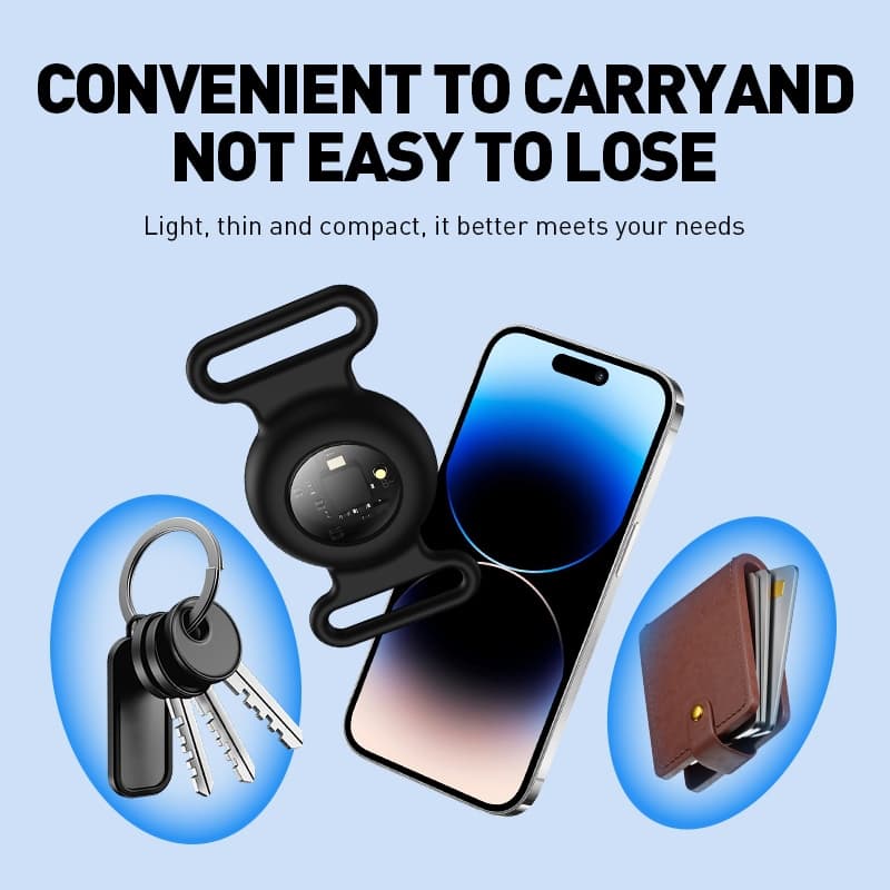 hoco รุ่น E91C อุปกรณ์ติดตามสัตว์เลี้ยง Smart Tag สวมปอกคอ สำหรับสุนัข และแมว เครื่องติดตาม GPS บลูทูธ รองรับเครือข่าย iOS Find My https://wayoza.com