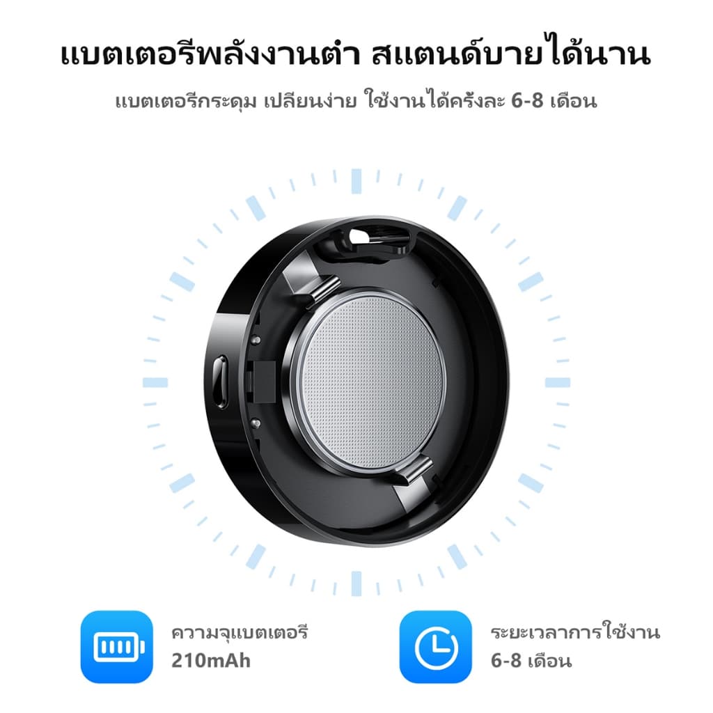 hoco รุ่น E96A แท็ก GPS ติดตามแมว/สุนัข ระบุตำแหน่งระยะไกล กันน้ำ รองรับเครือข่าย Google Find Hub (ศูนย์การค้นหาของ Google) https://wayoza.com