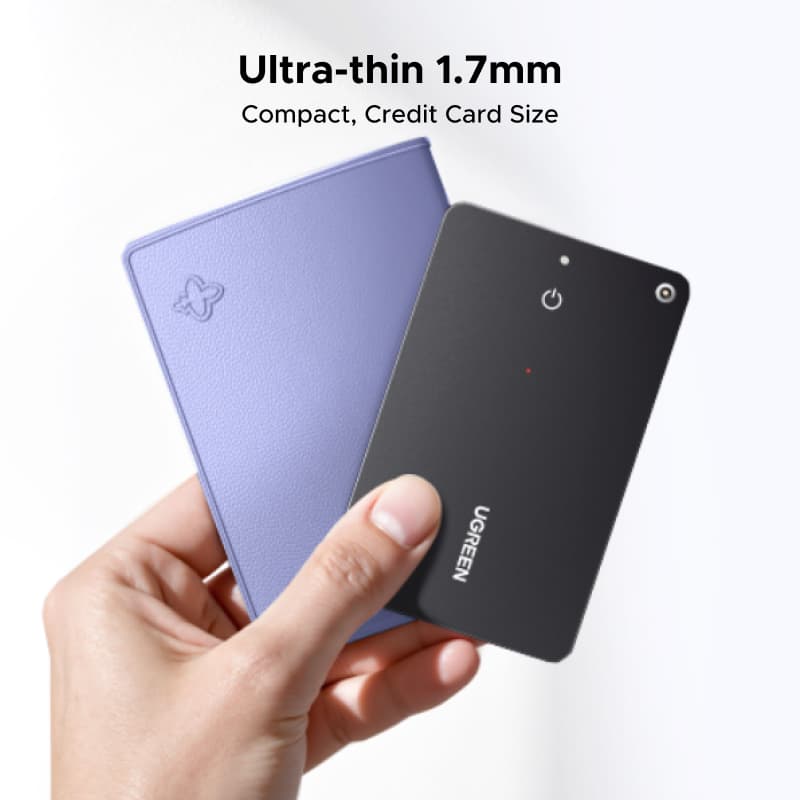 UGREEN รุ่น CM830 Tracker Slim Work พร้อม Samsung SmartThings AirTag Smart Tracker Finder สําหรับ Samsung GPS Anti-Loss การ์ด กระเป๋าสตางค์ https://wayoza.com