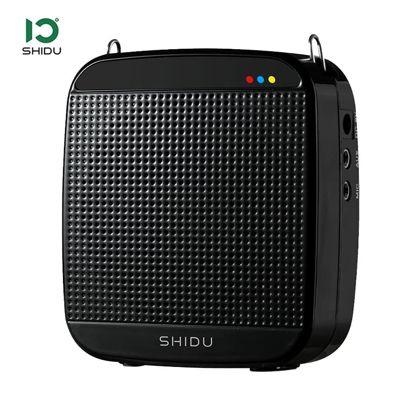 SHIDU M600 ไมค์ลำโพงพกพา ไมค์ลอย ลําโพงพกพา ลําโพงสอ พร้อม bluetooth ไมค์ช่วยสอน โทรโข่ง https://wayoza.com