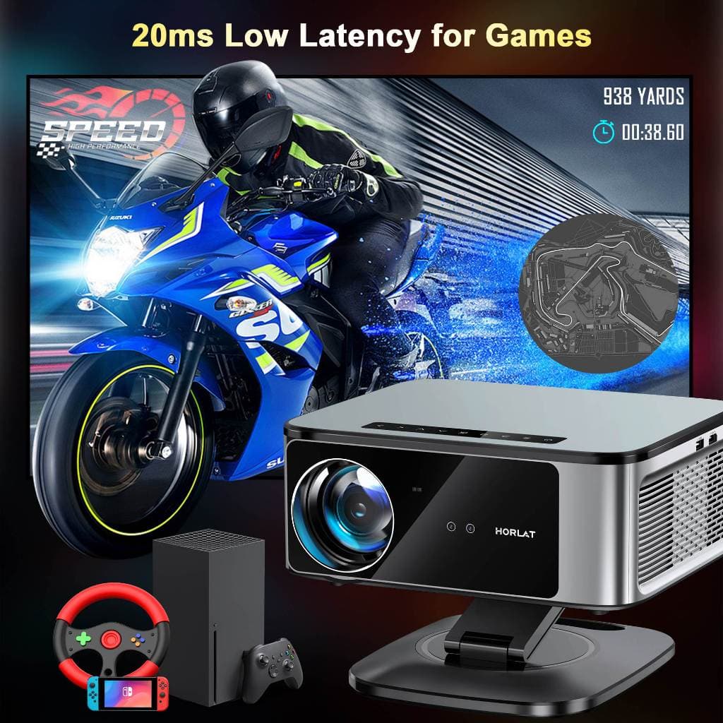 Horlat T10 Ultra โปรเจคเตอร์ Android TV 8K โฟกัสอัตโนมัติ 2000 ANSI laser projector 8k รองรับการฉายด้านข้าง โปรเจคเตอร์ android TV 12/Dolby Audio 20W https://wayoza.com