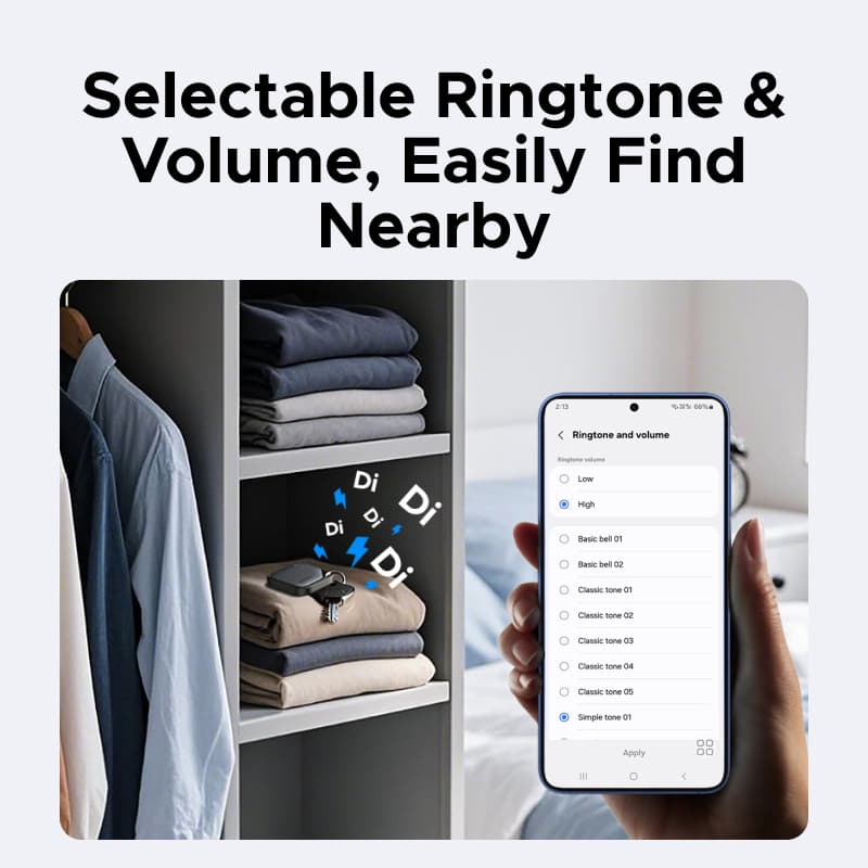 UGREEN เครื่องติดตาม GPS Tracker Samsung Locator Work with SmartThings Global Position Location History Check สำหรับ Samsung Galsxy Series https://wayoza.com