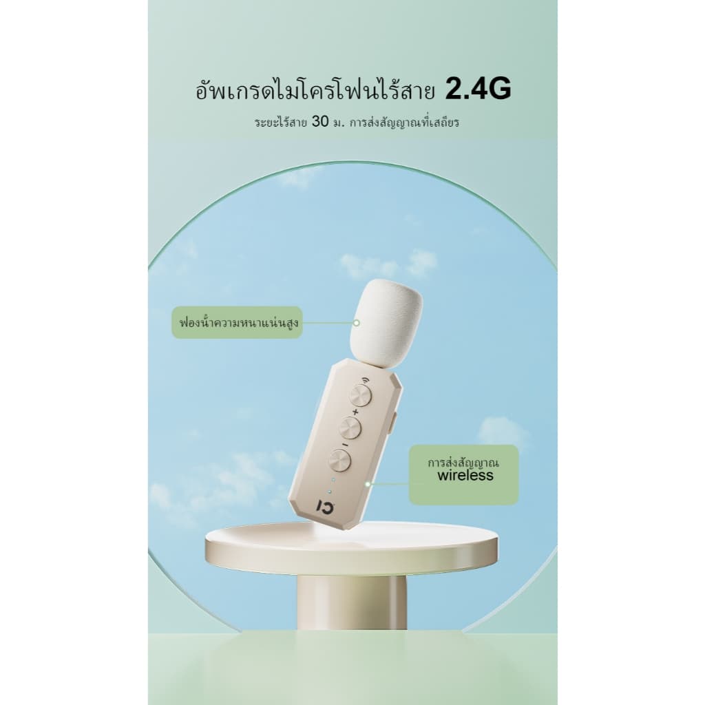 SHIDU S615 ไมค์ช่วยสอน ชุดหูฟังไมโครโฟนไร้สาย 2.4G ไมค์ช่วยสอนไมค์หนีบปก ไมค์ไร้สายช่วยสอนสำหรับครูอาจารย์ https://wayoza.com