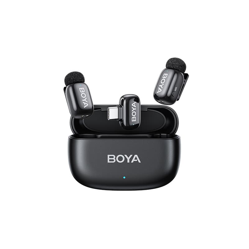 BOYA mini ไมค์ไร้สาย ตัดเสียงรบกวน ไมค์อัดเสียง เล็กที่สุด Type-C ไมค์ไอโฟน สำหรับ iPhone / Android https://wayoza.com