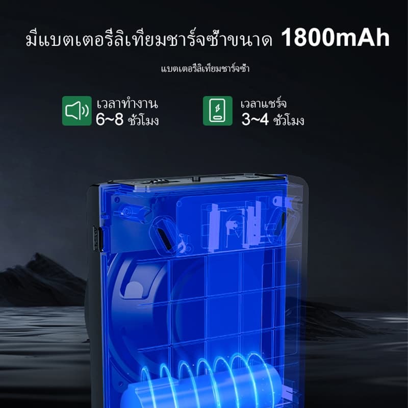 SHIDU S617 ไมค์ช่วยสอน มัคคุเทศก์ ชุดหูฟังไมโครโฟนไร้สาย ไมค์ช่วยสอน ไมค์ไร้สายช่วยสอนสำหรับครูอาจารย์ https://wayoza.com