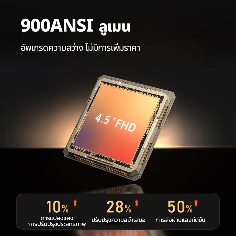 KONKA 3AIR โปรเจคเตอร์ Android TV 4K เชื่อมต่อ wifi bluetooth projector mini netflix Youtube Google Play โฟกัส อัตโนมัติ พกพา https://wayoza.com