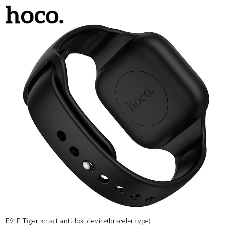 hoco รุ่น E91E ค้นหาตำแหน่ง GPS ติดตามลูก (แบบสวมข้อมือ) Tracker รองรับเครือข่าย iOS Find My https://wayoza.com