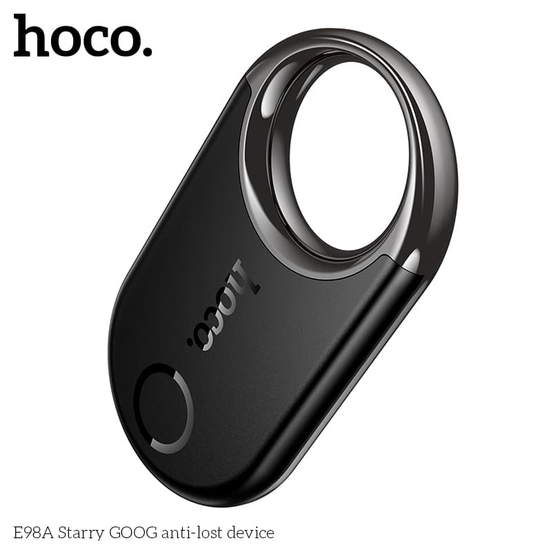 hoco รุ่น E98A เครื่องติดตาม GPS รองรับเครือข่าย Google Find Hub (ศูนย์การค้นหาของ Google) Android พวงกุญแจ https://wayoza.com