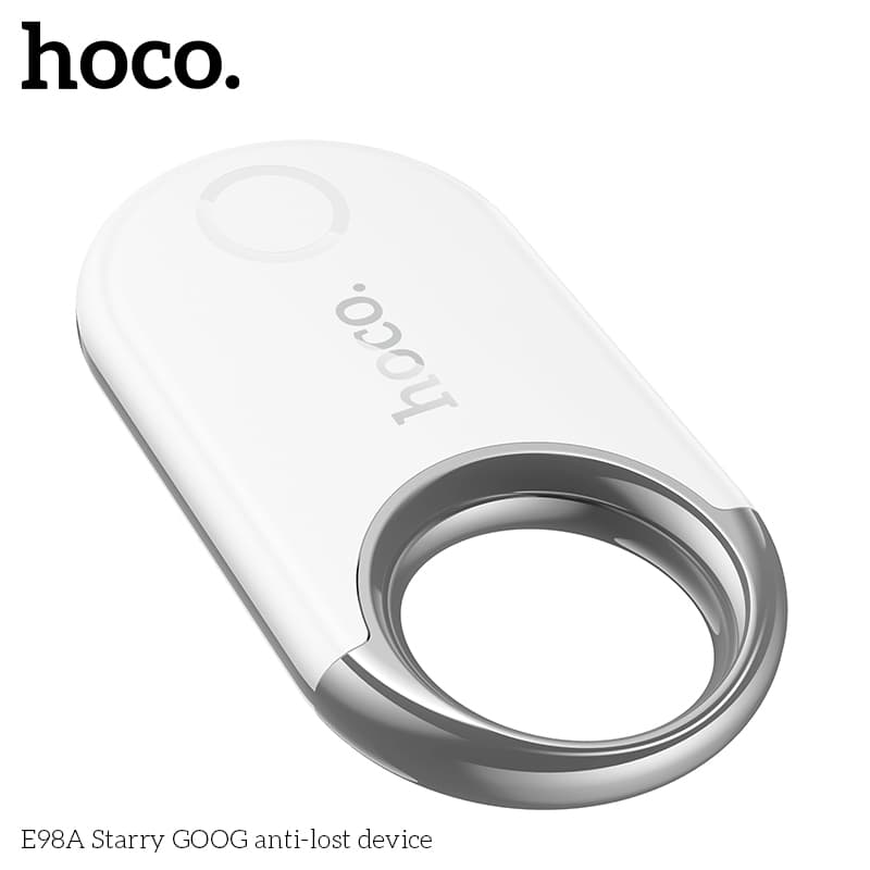 hoco รุ่น E98A เครื่องติดตาม GPS รองรับเครือข่าย Google Find Hub (ศูนย์การค้นหาของ Google) Android พวงกุญแจ https://wayoza.com