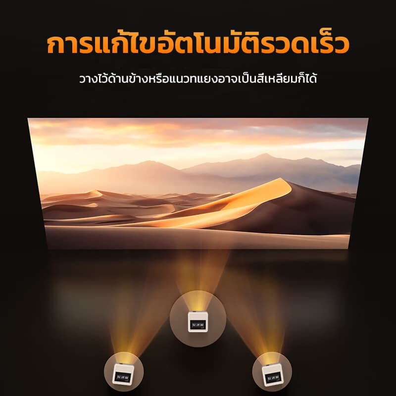 KONKA A5Pro โปรเจคเตอร์ Android TV หน้าจอสัมผัส โปรเจคเตอร์มินิ Projector 4K ลำโพงแผงแบน KTV ห้าในหนึ่ง WIFI BT5.0 แบบพกพา 3D โฮมเธียเตอร์ โรงหนัง โทรศัพท์สมาร์ททีวี https://wayoza.com