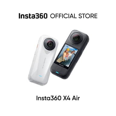 Insta360 X4 Air กล้อง 360 องศา 8K ภาพคมชัด น้ำหนักเบา 165g