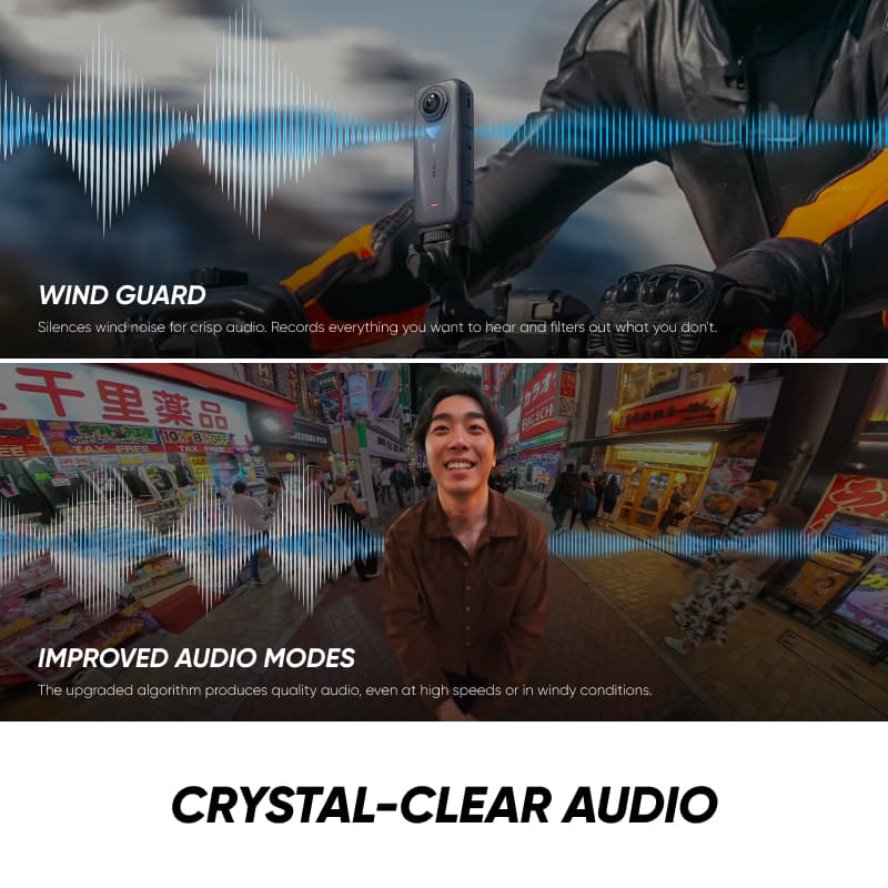 Insta360 X4 Air กล้อง 360 องศา 8K ภาพคมชัด น้ำหนักเบา 165g https://wayoza.com