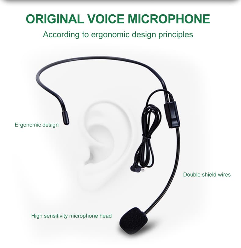 SHIDU S821 ไมค์ลำโพงพกพา ไมค์ลอย ลําโพงพกพา ลําโพงสอ พร้อม bluetooth ไมค์ช่วยสอน โทรโข่ง เตรียมจัดส่ง https://wayoza.com