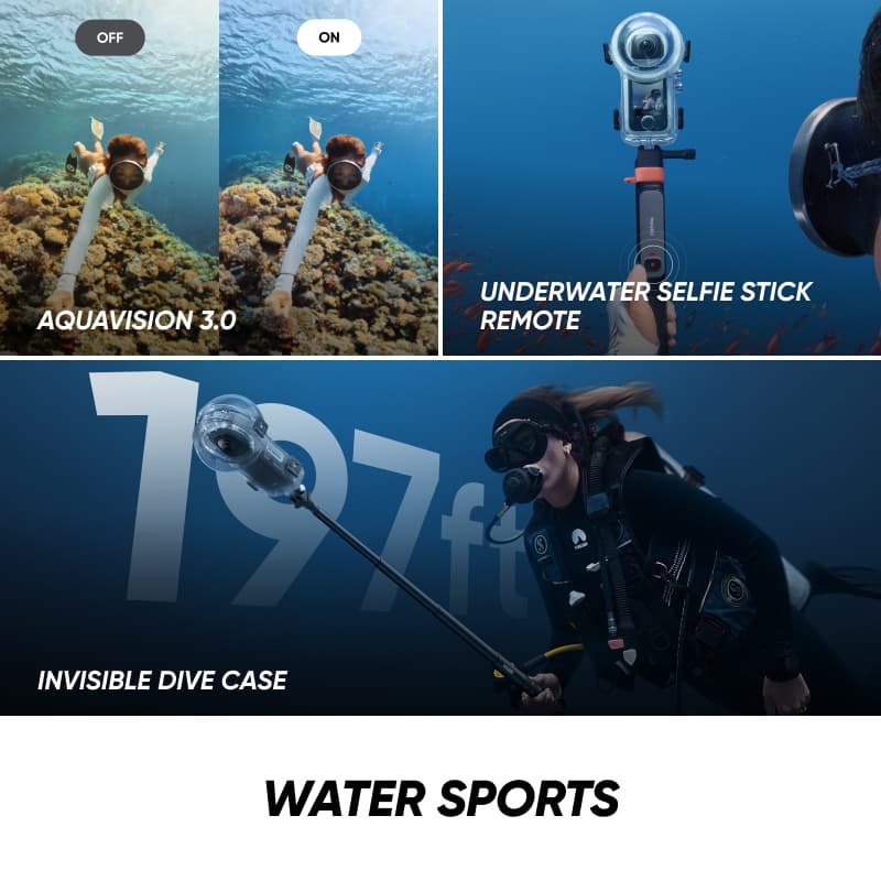 Insta360 X4 Air กล้อง 360 องศา 8K ภาพคมชัด น้ำหนักเบา 165g https://wayoza.com